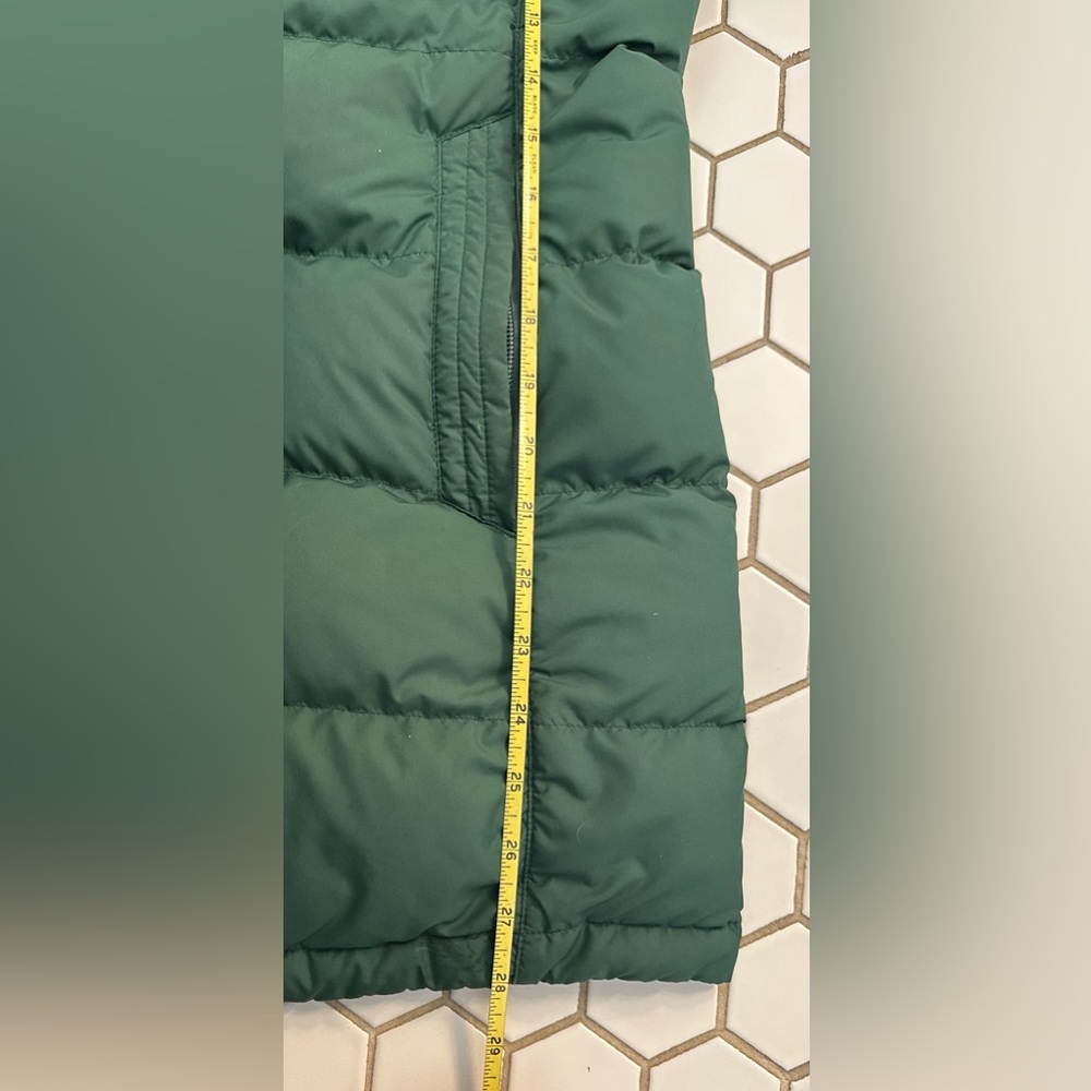 Marmot Forest Green Puffer Vest with Hood - Picture 10 of 10